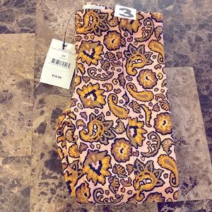 Pink, brown and gold leggings